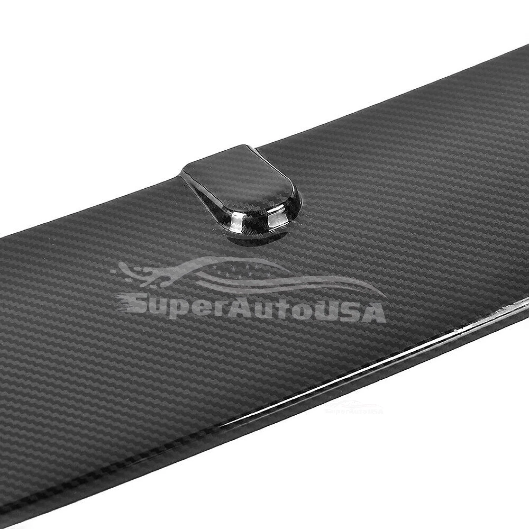 FIT 2020-2024 NISSAN Sentra FRONT BUMPER LIP SPOILER SPLITTER (Carbon Fiber Print) - Image 3
