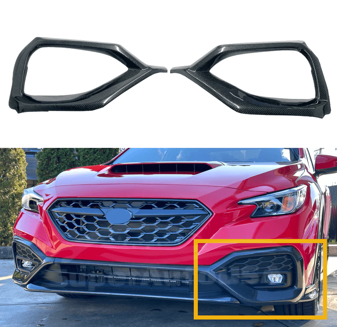 2022-2026 Subaru WRX VB - Carbon Fiber Fog Light Covers (2pc) - Image 14
