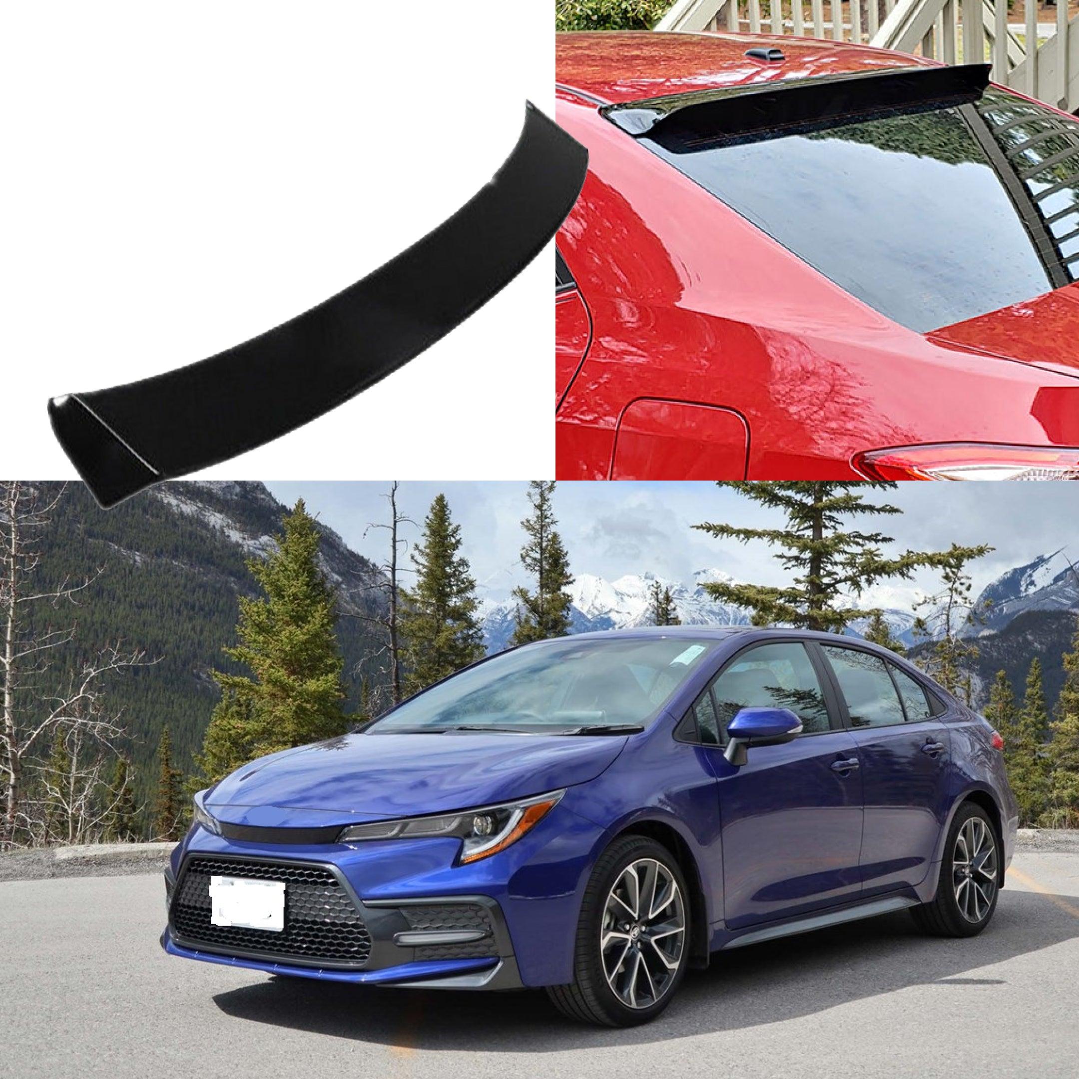 Fit 2020-2026 Toyota Corolla 4 Door Sedan Roof Spoiler Wing  (Gloss Black)