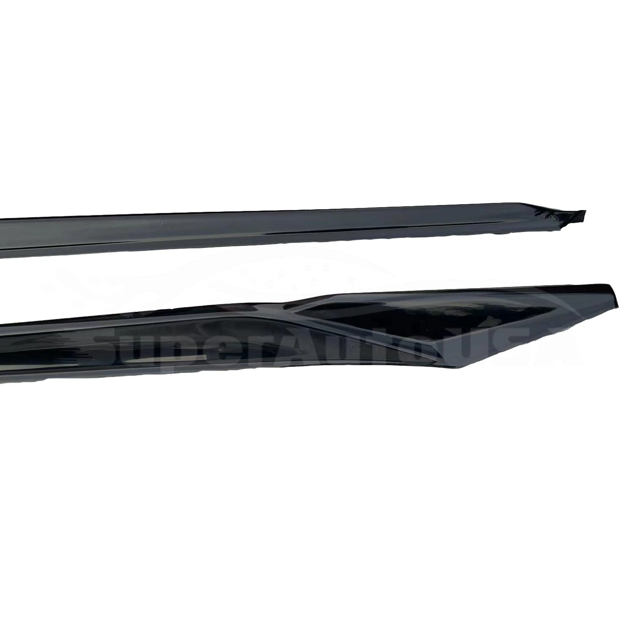 Fit 2022-2023 Honda Civic Side Body Skirt Kit Extensions (Unpainted Black) - Image 6