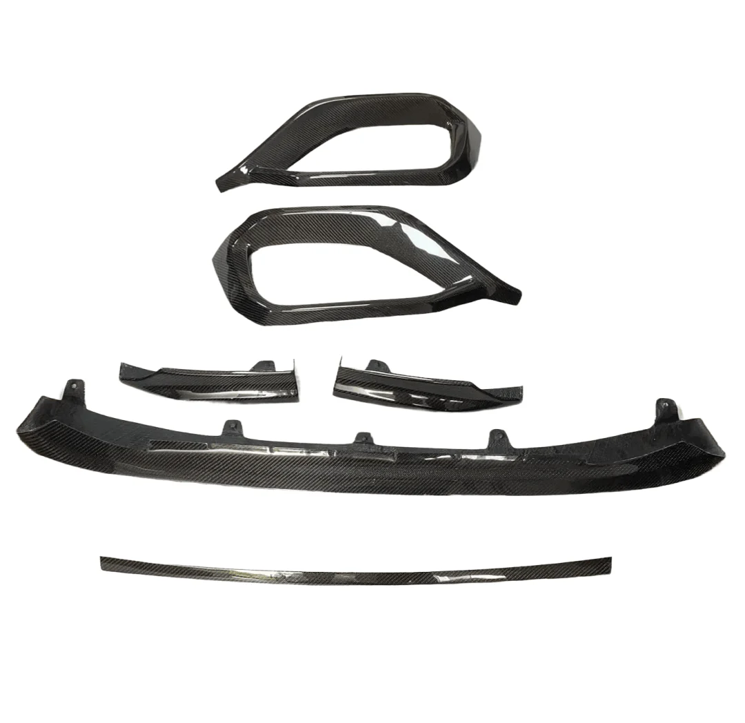 2022-2026 Subaru WRX VB - Carbon Fiber Front Bumper Trim Covers - Full Set - Image 6