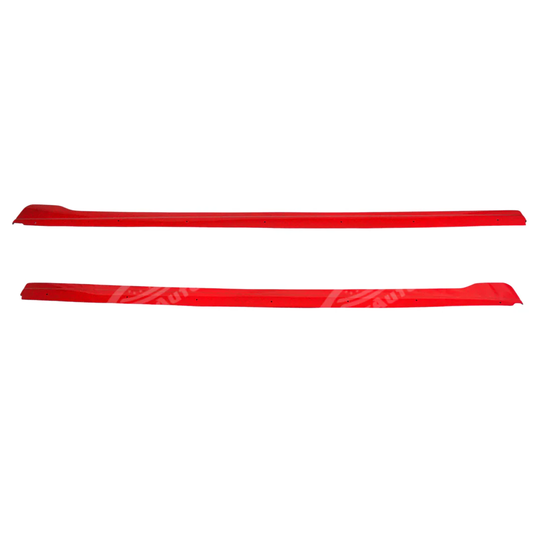 2022-2026 Subaru WRX VB STI Style Cherry Red Side Skirt Extension Lip - Image 3