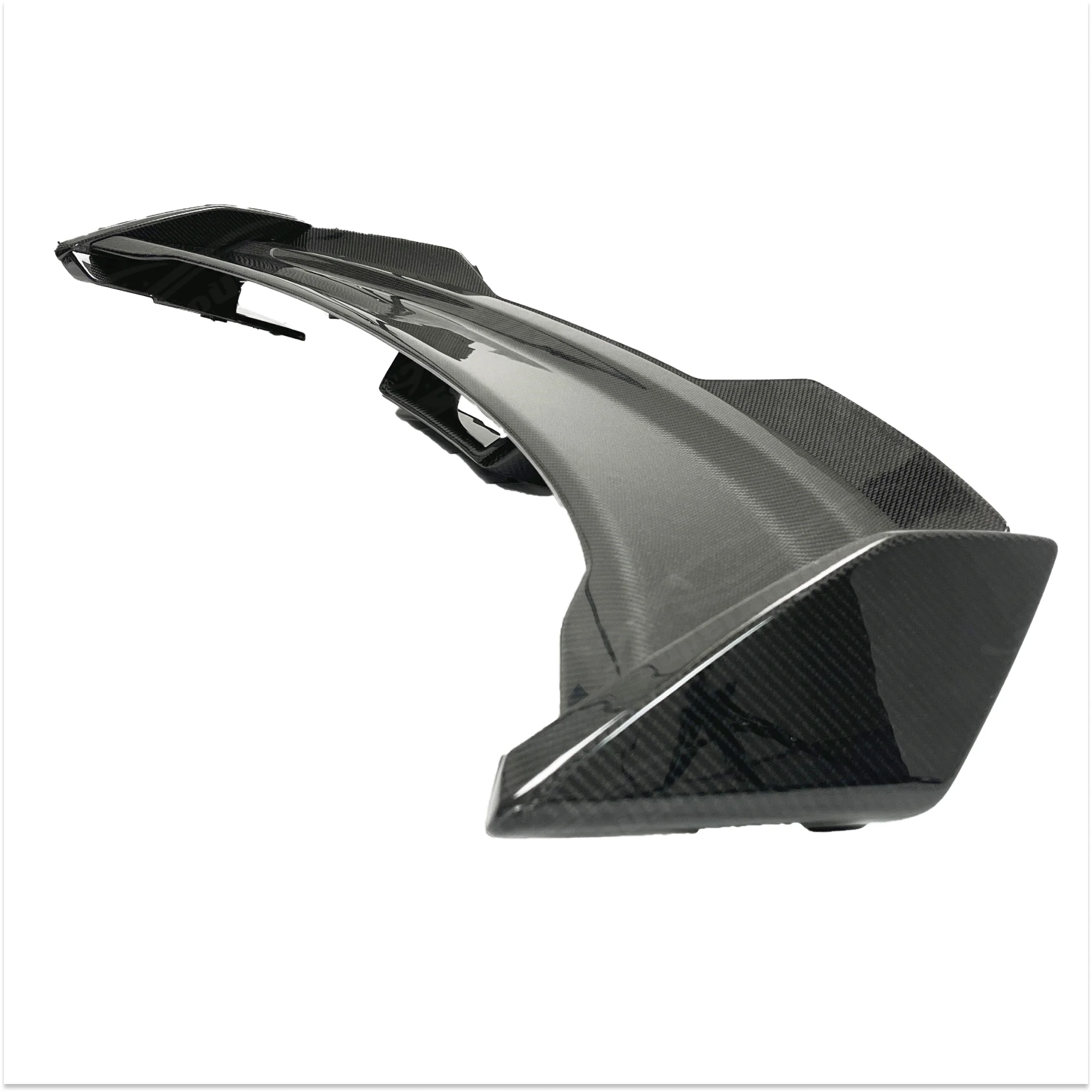 Fit 2024-2025 Ford Mustang Dark Horse Style Real Carbon Fiber Wing Gurney Flap Rear Spoiler - Image 7