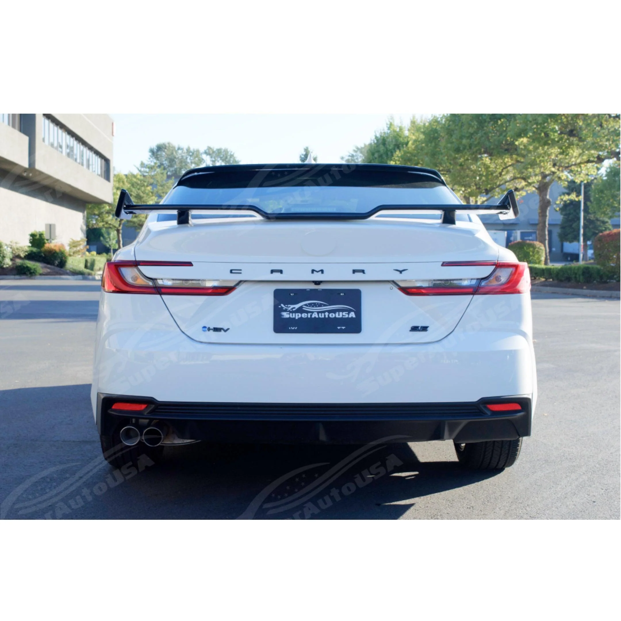 Fit 2025-2027 Toyota Camry Gloss Black Rear Roof Spoiler - Image 5