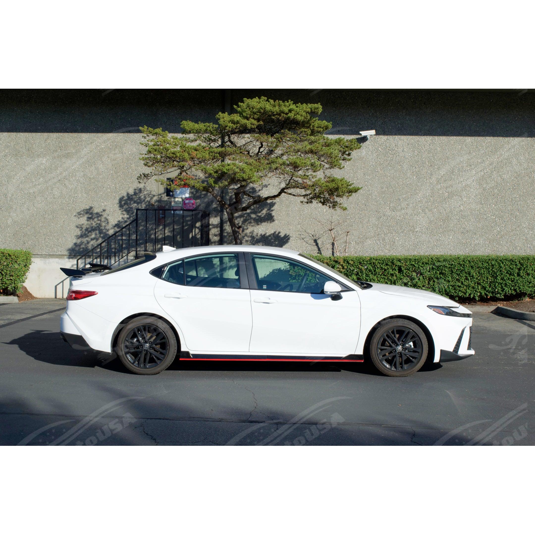 Fit 2025-2027 Toyota Camry Rear Trunk Spoiler ABS Painted (Gloss Black) - Image 6