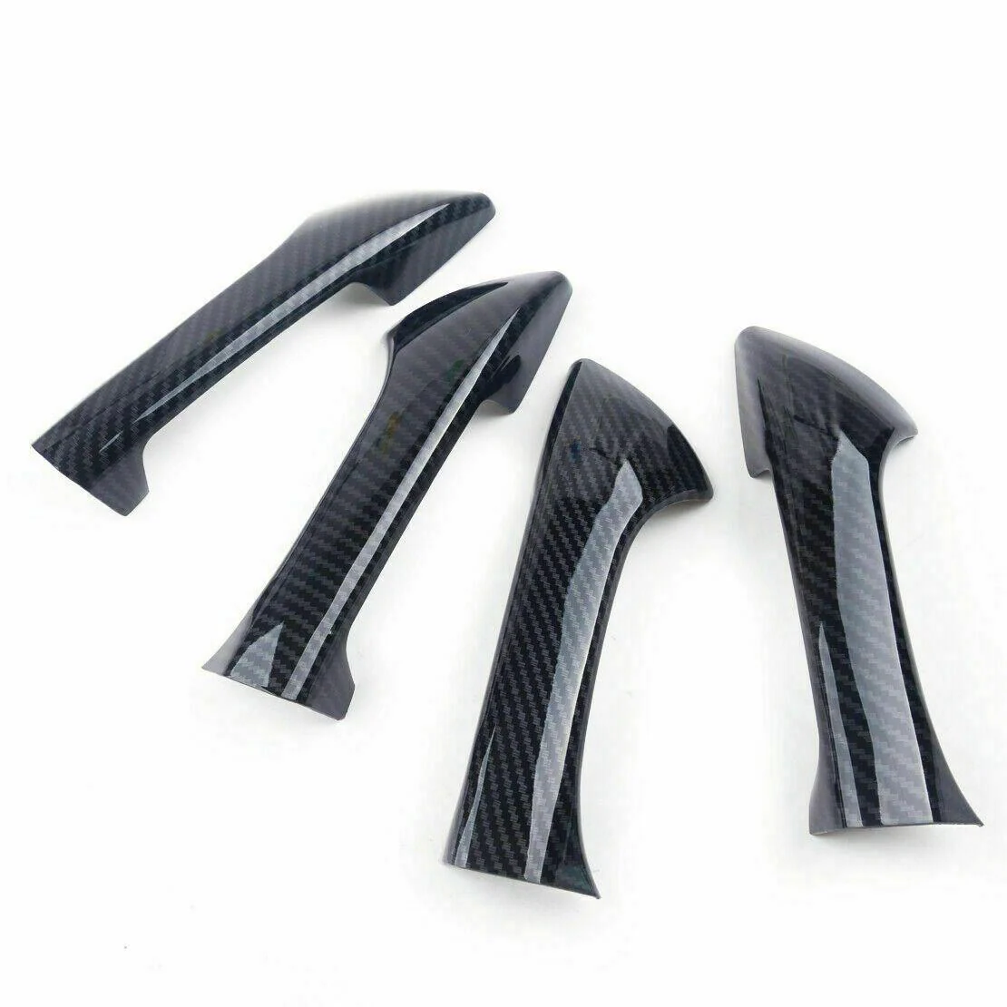 Fit 2008-2012 Honda Accord Coupe Door Handle Covers Trims (Carbon Fiber Print) - Image 2