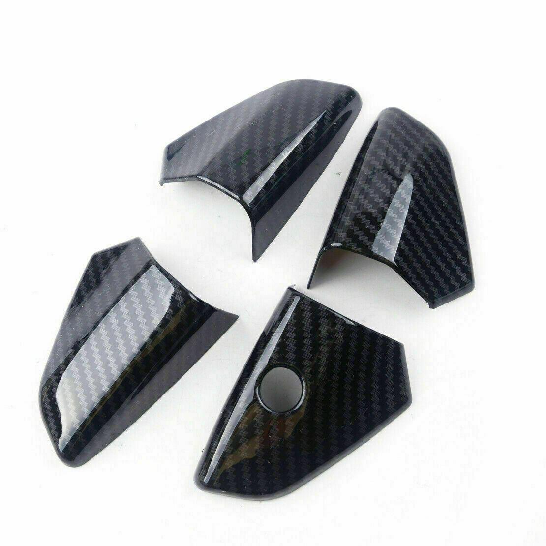 Fit 2008-2012 Honda Accord Sedan Door Handle Covers Trims (Carbon Fiber Print) - Image 3