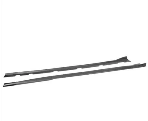 Fit 2011-2025 Dodge Charger SRT Style Side Skirts Extension kit (Unpainted Matte Black) - Image 2