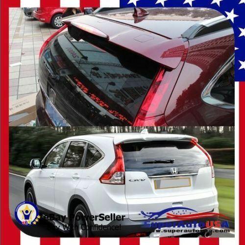 Fit 2012-2016 Honda CRV CR-V Out-Channel Rear Roof Spoiler Wing Painted Color - Image 4