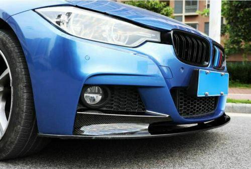 Fit 2012-2018 BMW F30 3 Series M Style Front Bumper Lower Lip (Carbon Fiber Print) - Image 6