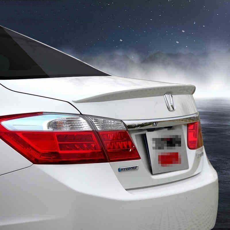 Fit 2013-2017 Honda Accord 4DR OEM Style Rear Trunk Lip Spoiler Wing - Image 3