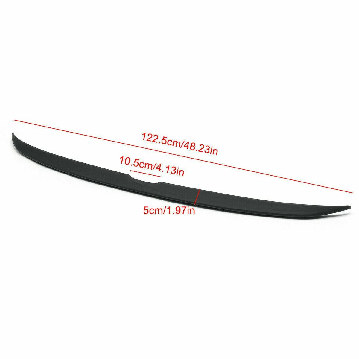 Fit 2013-2017 Honda Accord 4DR OEM Style Rear Trunk Lip Spoiler Wing - Image 4