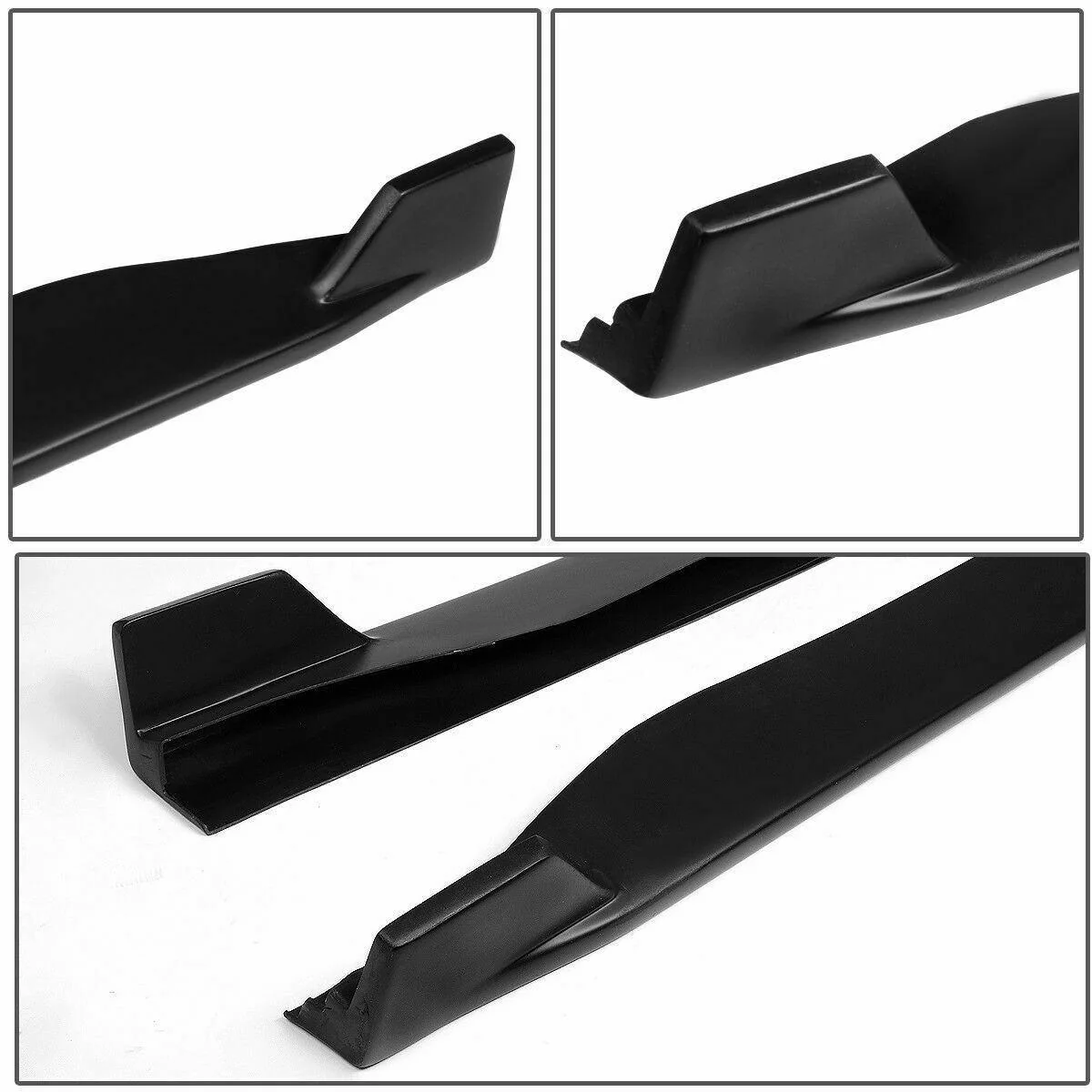 Fit 2015-2020 Ford Mustang Side Skirts Underboard Extension Panel Body Kit - Image 10