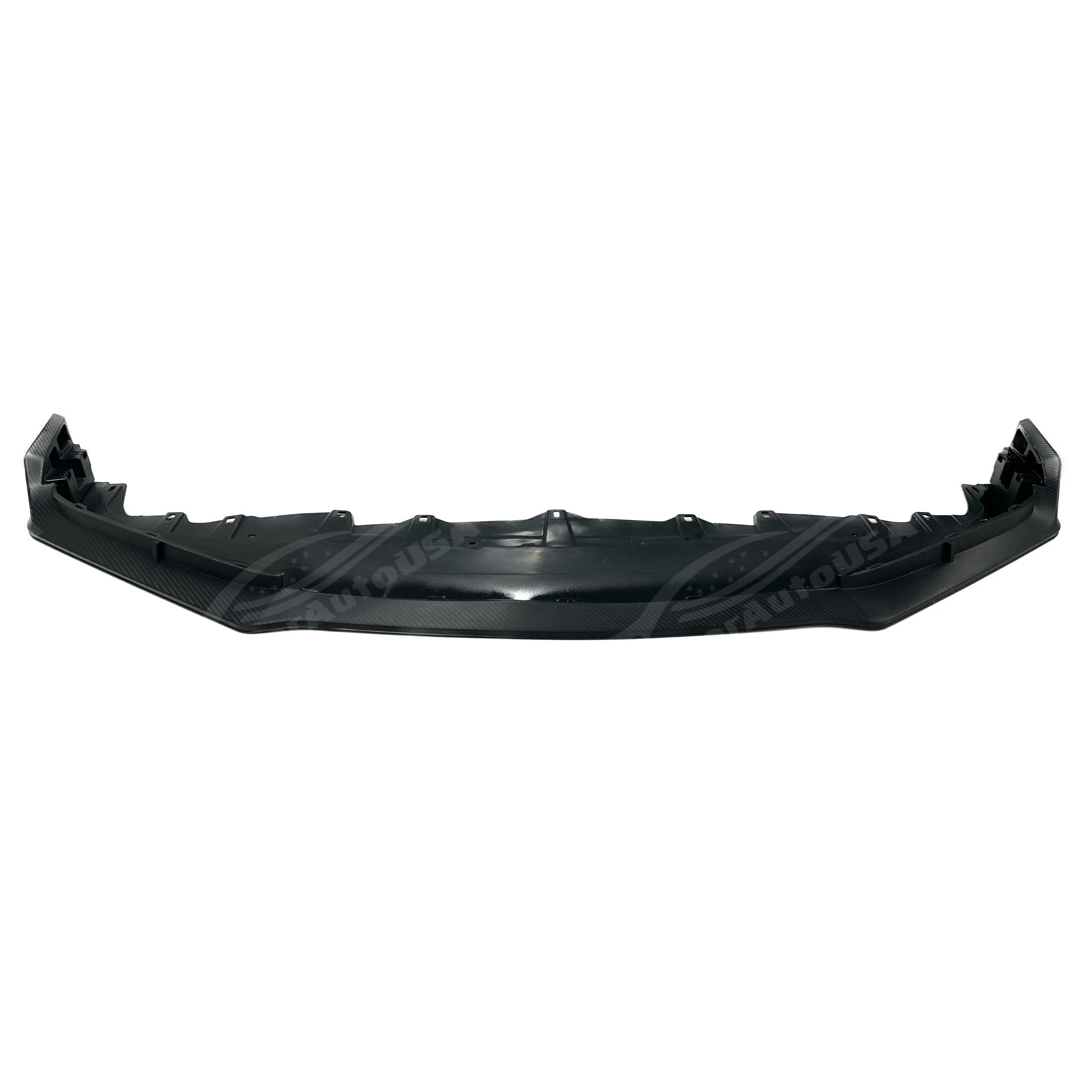Fit for 2017-2021 Honda Civic Type R FK8 Hatchback Matte Black Carbon Pattern Front Bumper Lip - Image 4
