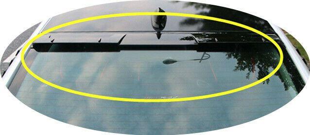 Fit 2018-2023 Honda Accord Rear Window Visor Roof Spoiler Wing (Gloss Black) - Image 5