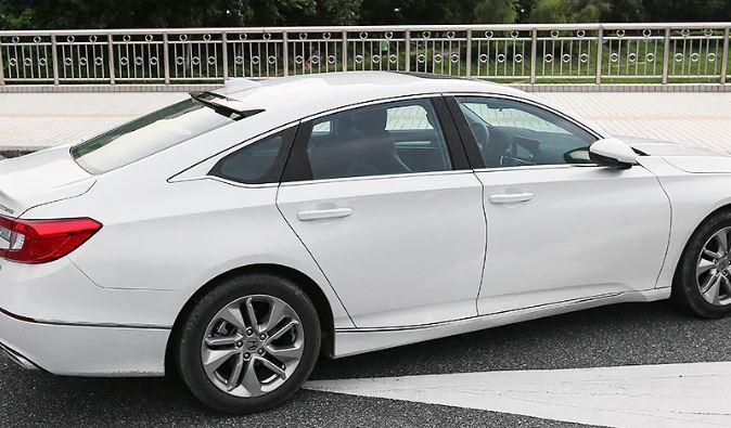 Fit 2018-2023 Honda Accord Rear Window Visor Roof Spoiler Wing (Gloss Black) - Image 6