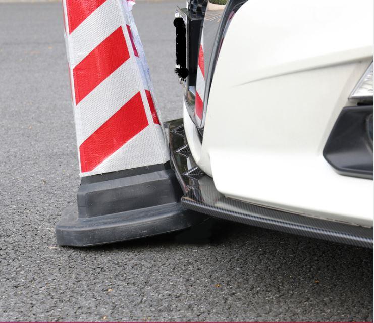 Fit 2019-2020 NISSAN ALTIMA FRONT BUMPER LIP SPOILER (Carbon Fiber Print) - Image 5