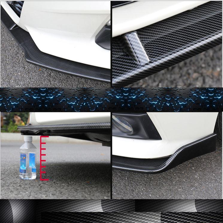 Fit 2019-2020 NISSAN ALTIMA FRONT BUMPER LIP SPOILER (Carbon Fiber Print) - Image 6