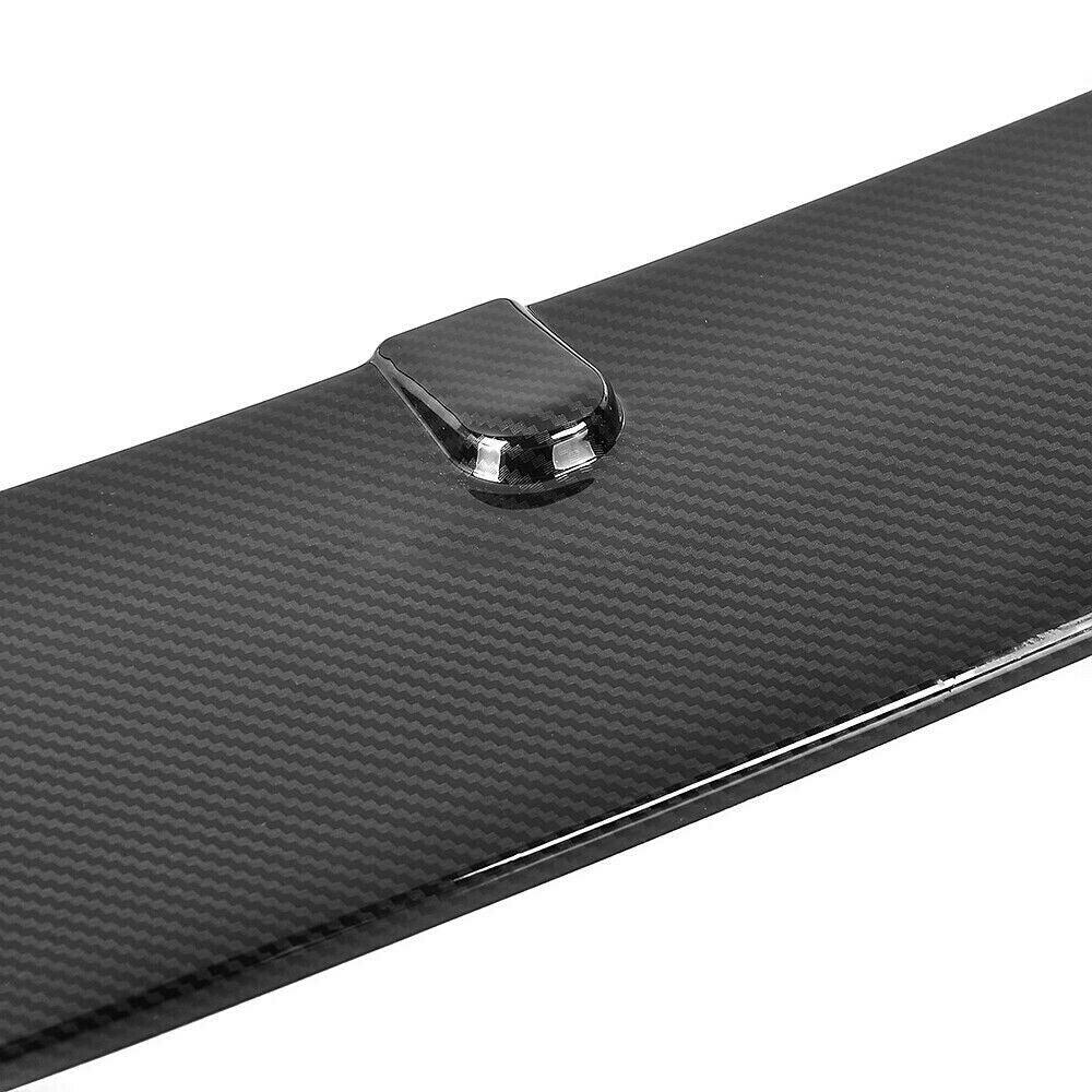 Fit 2019-2020 NISSAN ALTIMA FRONT BUMPER LIP SPOILER (Carbon Fiber Print) - Image 7