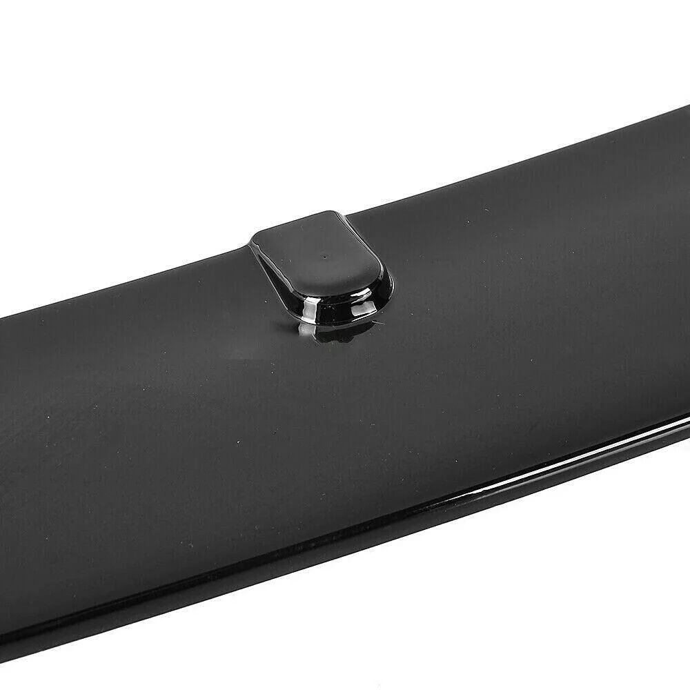 Fit 2020-2024 NISSAN Sentra FRONT BUMPER LIP SPOILER SPLITTER (Gloss Black) - Image 5