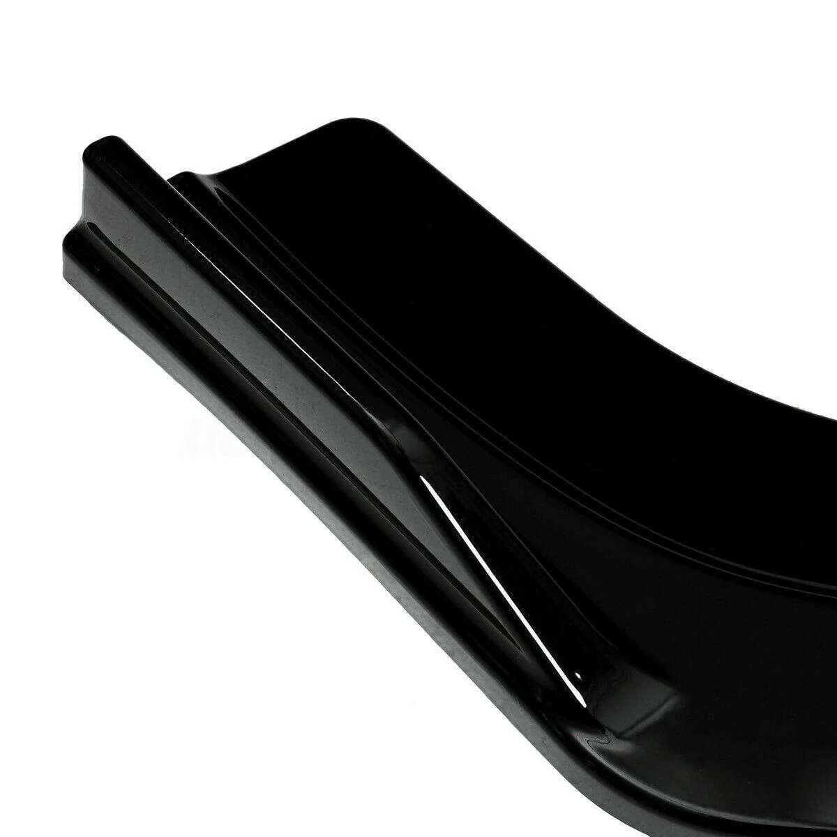 Fit 2020-2024 NISSAN Sentra FRONT BUMPER LIP SPOILER SPLITTER (Gloss Black) - Image 6