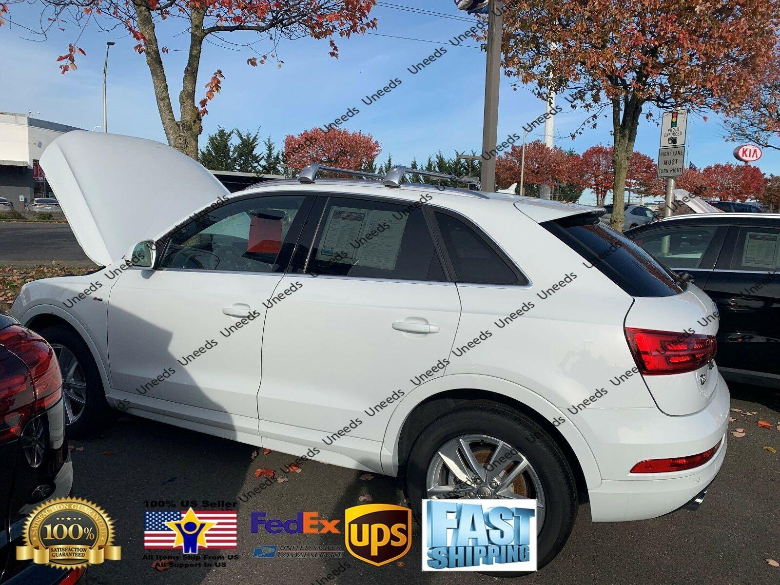 Fit 2006-2025 Audi Q3 Sliver Roof Rack Crossbar Baggage Luggage Carrier - Image 3