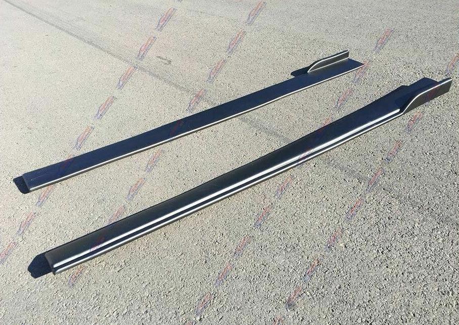 Fit BMW 5-Series F10 G30 Bottom body Line Style Flat Side Skirt Rocker Extensions - Image 3