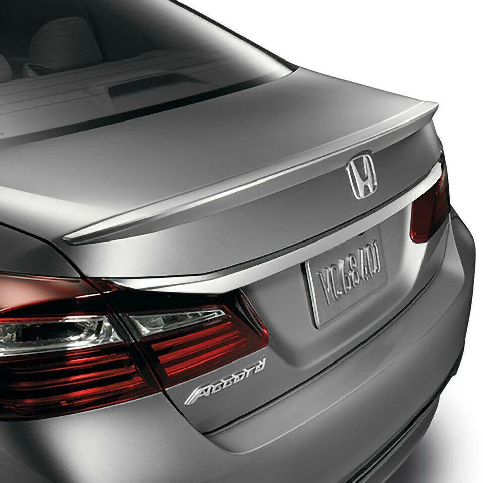 Fit 2013-2017 Honda Accord Modern Steel Trunk Spoiler wing (Metallic Grey, NH797M) - Image 2