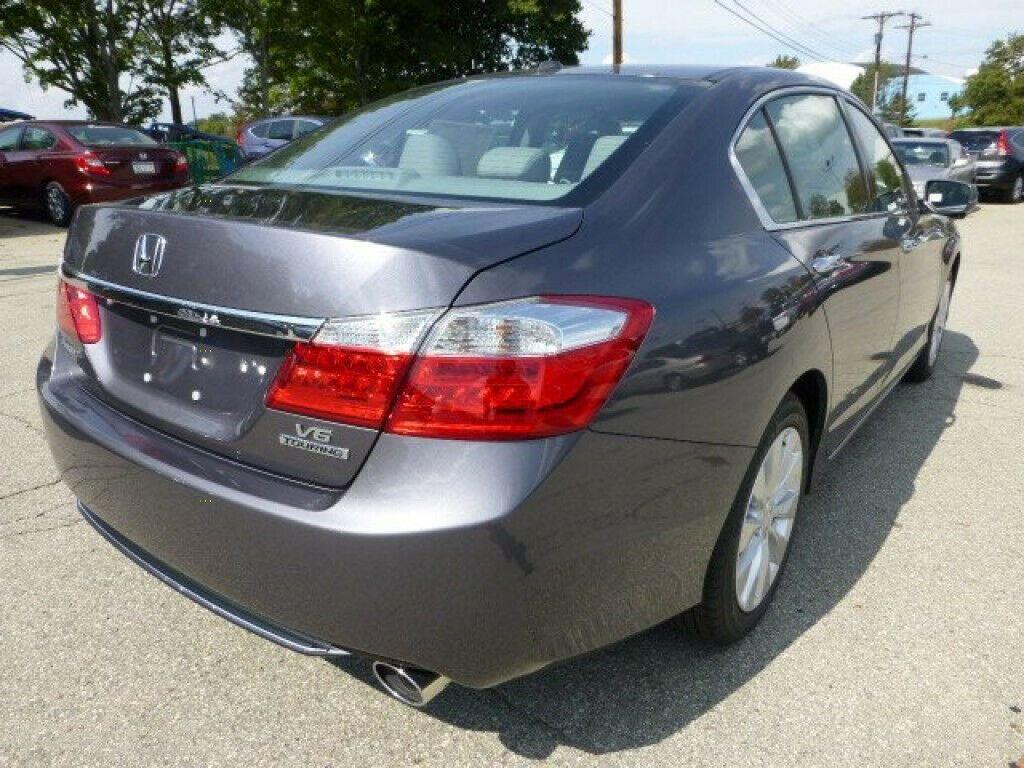 Fit 2013-2017 Honda Accord Modern Steel Trunk Spoiler wing (Metallic Grey, NH797M) - Image 4