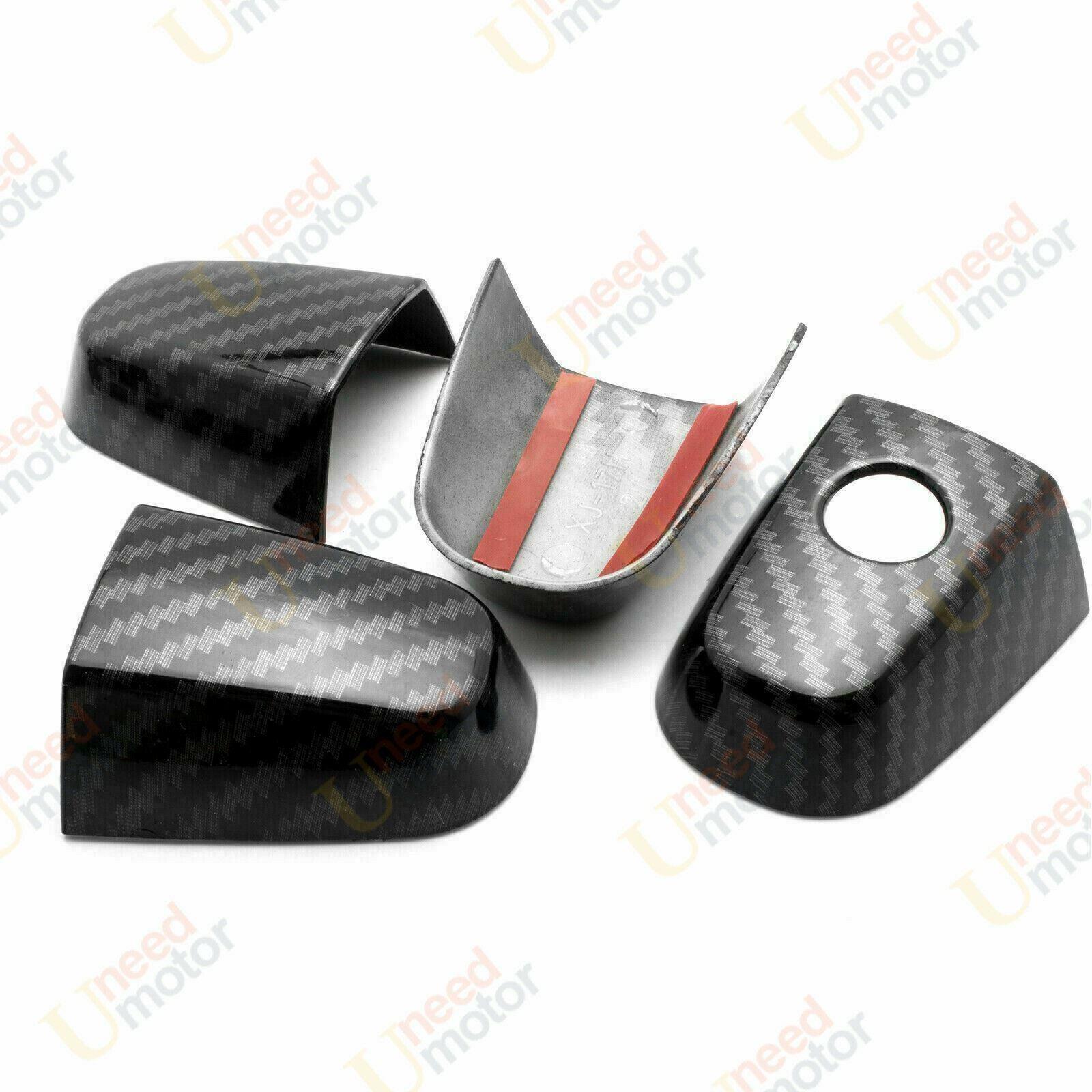 Fit 2012-2016 Honda CR-V Side Door Handle Cover (Carbon Fiber Print) - Image 5