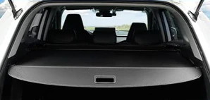 Fits 2019-2020 Infiniti QX50 Luggage Rear Trunk Retractable Tonneau Cargo Cover and Free Net (Black)