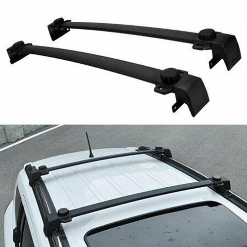 Fit 2017-2020 Jeep Compass Cross Bar Baggage Roof Rack OE Style Crossbars - Image 3