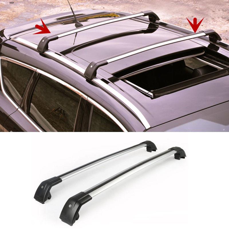 Fit 2016-2022 Mercedes Benz GLC Black and Sliver Roof Rack Crossbar Luggage Carrier - Image 7