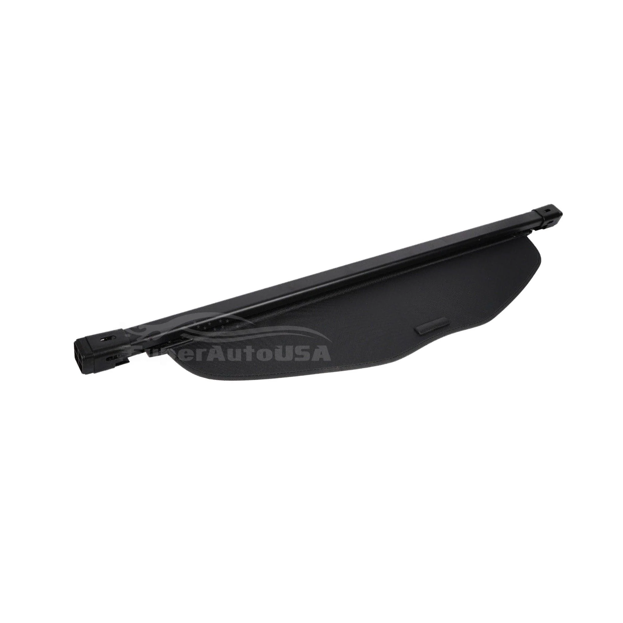 Fits 2014-2019 Nissan Rogue Rear Trunk Retractable Tonneau Cargo Cover and Free Net (Black) - Image 4