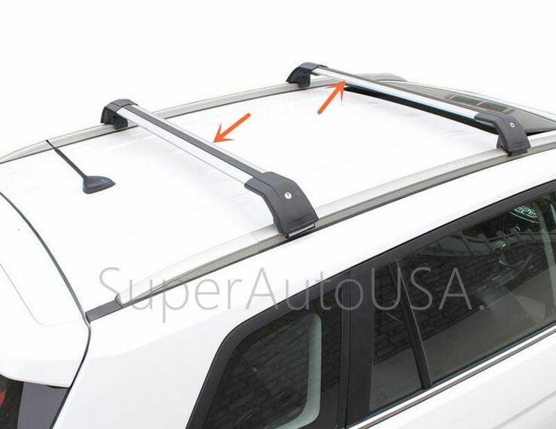 Fit 2016-2019 Nissan Rogue Sport Sliver Roof Rack Crossbar Luggage Carrier - Image 6