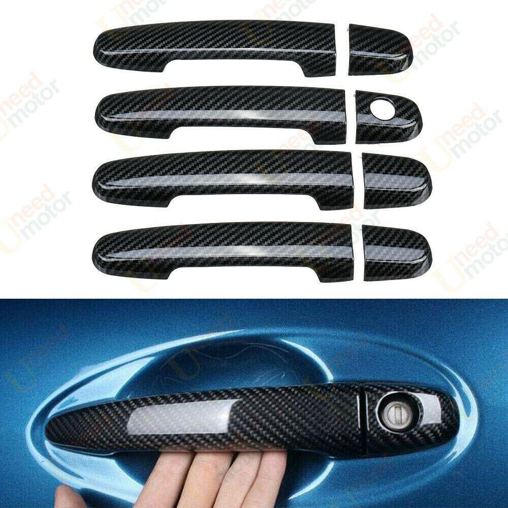 Fit 2005-2010 Scion tC Door Handle Cover Trim (Carbon Fiber Print) - Image 2