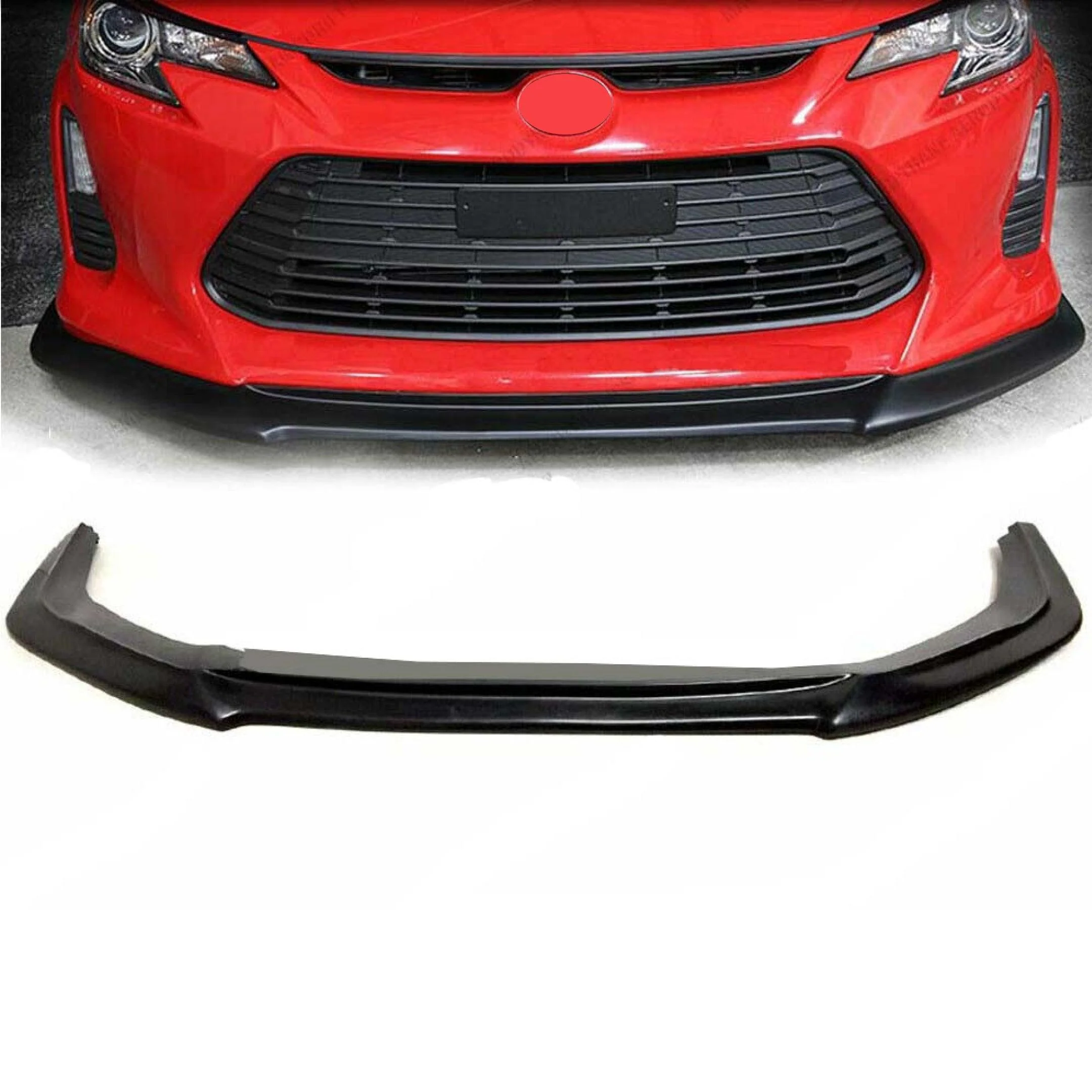 Fit 2014-2016 Scion TC All Model Black GT Style Front Bumper Lip Spoiler
