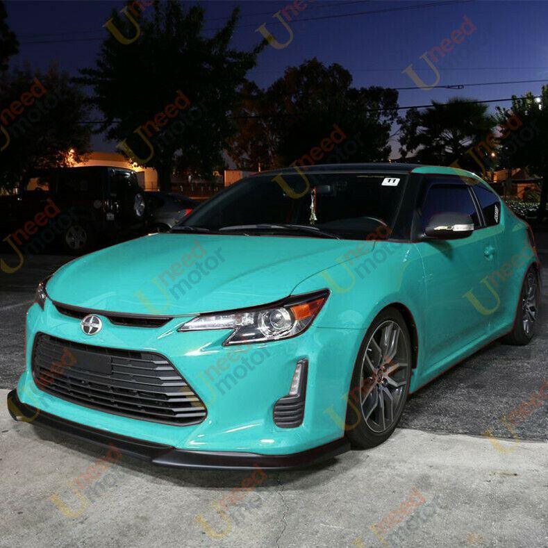 Fit 2014-2016 Scion TC All Model Black GT Style Front Bumper Lip Spoiler - Image 5