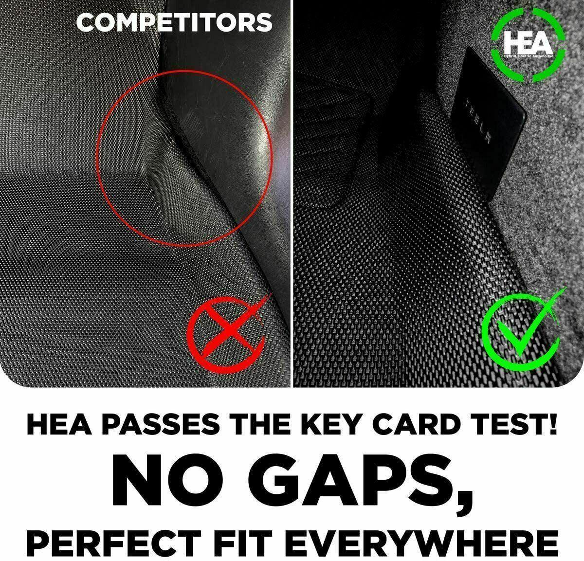 Fit 2017-2020 Tesla Model 3 Floor Mats Anti Spill Lazer Cut Floor Mats - Image 12