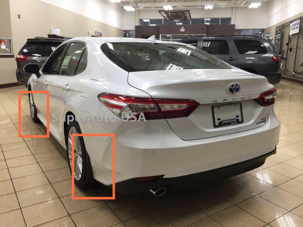 Fit 2018-2024 Toyota Camry LE Model Splash Guards 4 PCS Mud Flaps Guards Set - Image 10