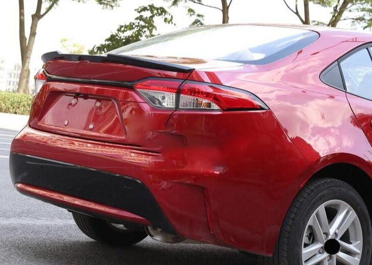 Fit 2020-2021 Toyota Corolla Rear Tail Trunk Spoiler Wing (Unpainted / Matte Black) - Image 3