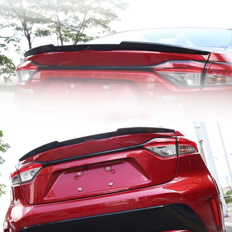 Fit 2020-2021 Toyota Corolla Rear Tail Trunk Spoiler Wing (Unpainted / Matte Black) - Image 5
