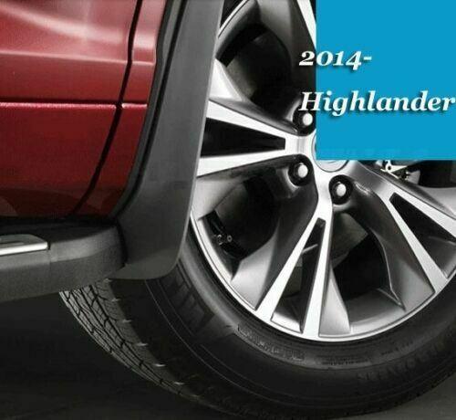 Fit 2014-2019 Toyota Highlander Mud Flaps Splash Guard Fender Mudguard Set - Image 2