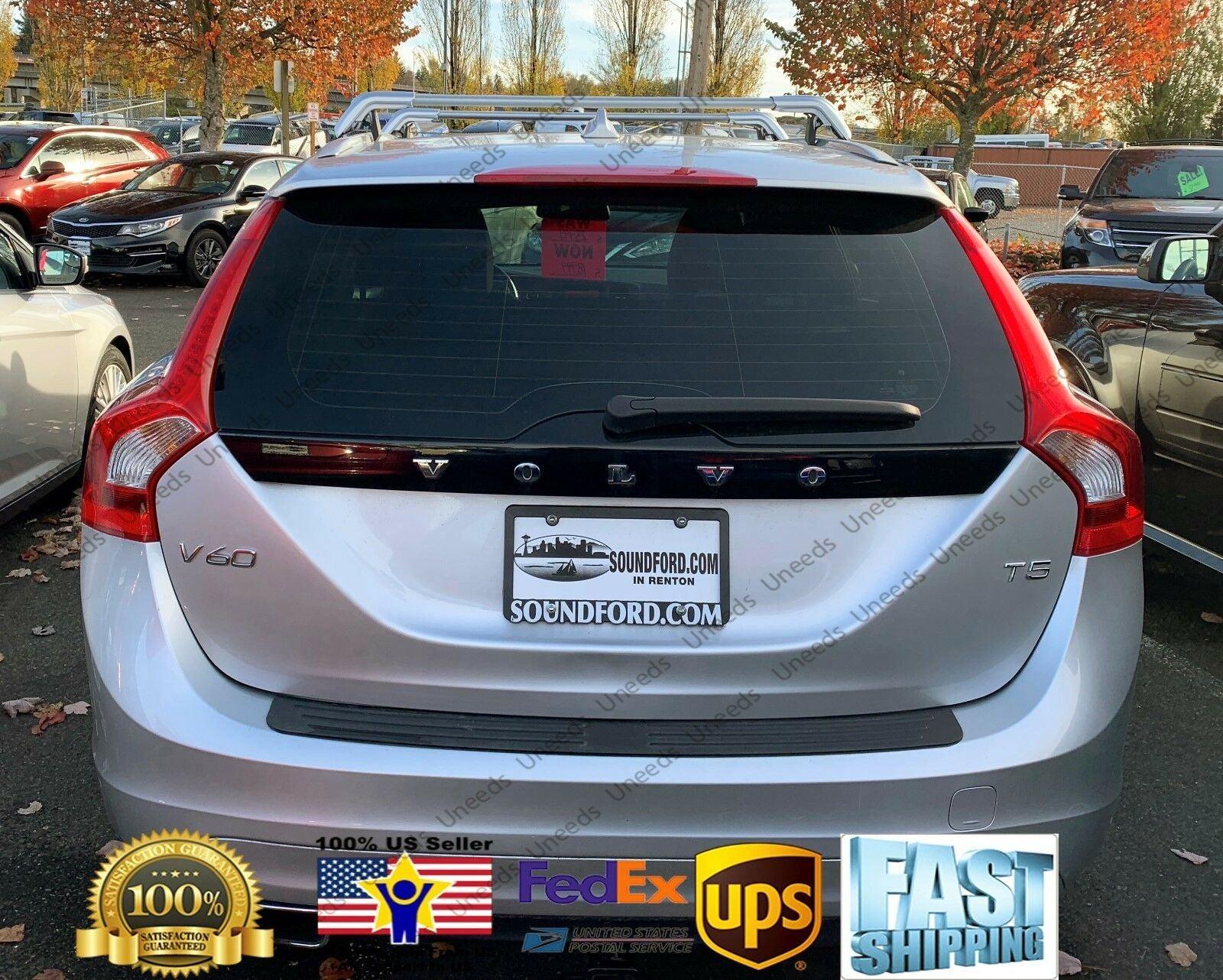 Fit 2010-2019 VOLVO V60 Sliver Roof Rack Crossbar Luggage Carrier - Image 4