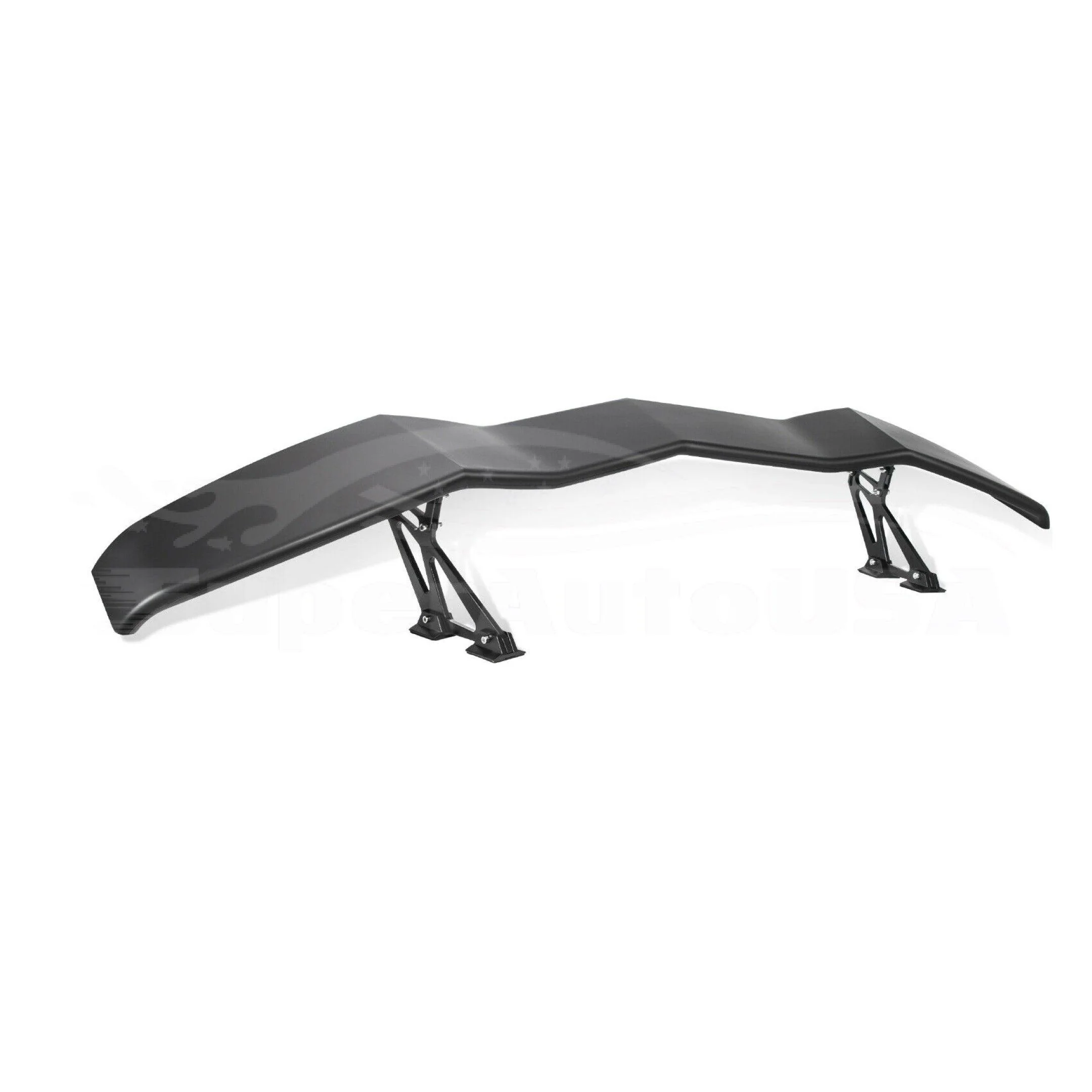 Fit Ford Fusion GT Lambo Style Rear Trunk Wing Spoiler Trim (Gloss Black) - Image 2