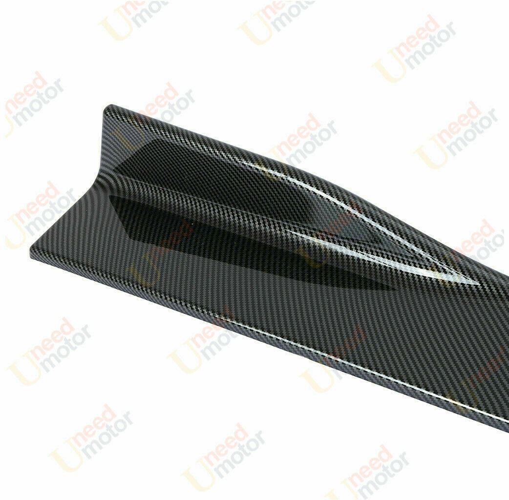 Universal Rocker Panel Lips Side Body Skirt Extensions - Image 2