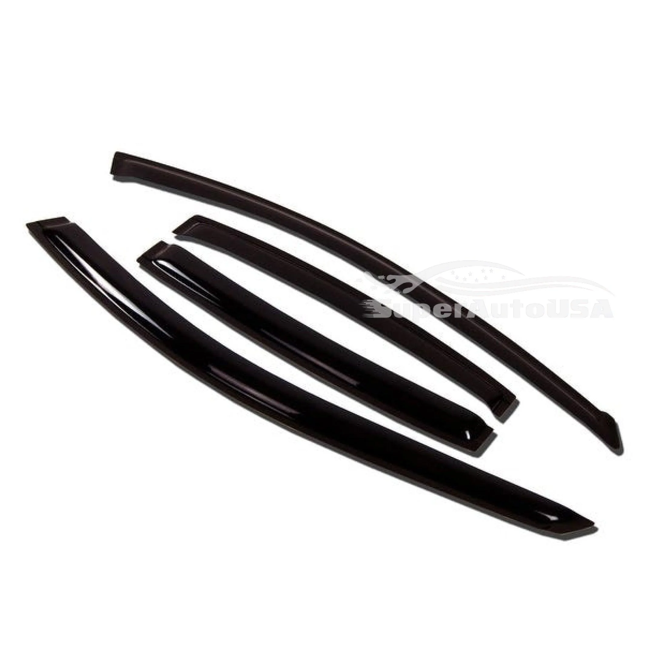 Rain Guard & Visor - Out-Channel Fits Hyundai SantaFe ( 2019-2023 ) - Image 5