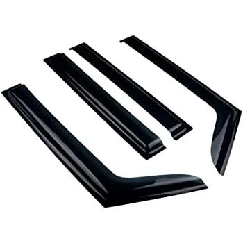 Fit 2007-2018 JEEP Wrangler JK Out-Channel Vent Window Visors Rain Sun Wind Guards Shade Deflectors - Image 8