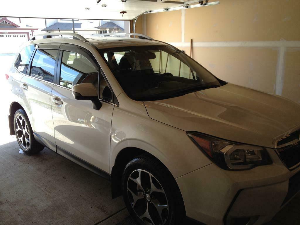 Fit 2019-2021 Subaru Forester Out-Channel Vent Window Visors Rain Sun Wind Guards Shade Deflectors - Image 4