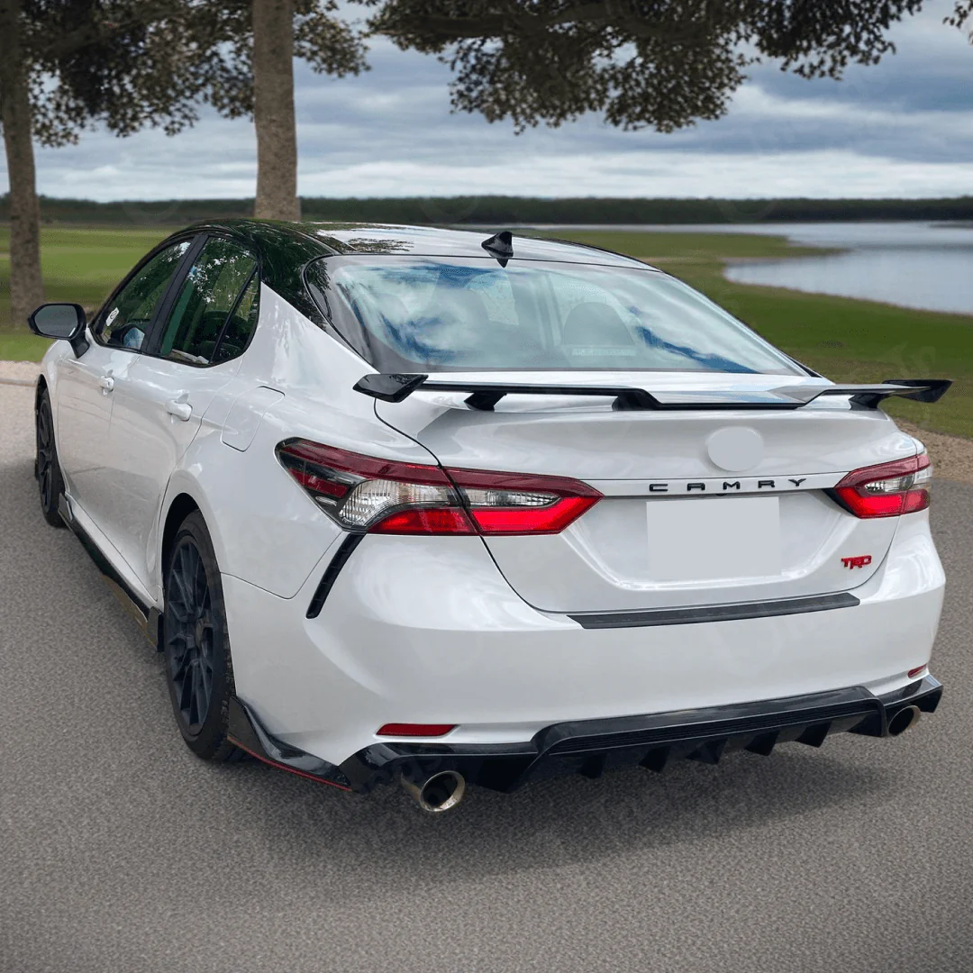 Fits 2018-2024 Toyota Camry TRD Style Rear Splitters Corners (4 Color Choices) - Image 16